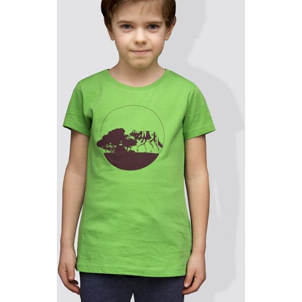 little kiwi Kinder T-Shirt, "Kojote", Green