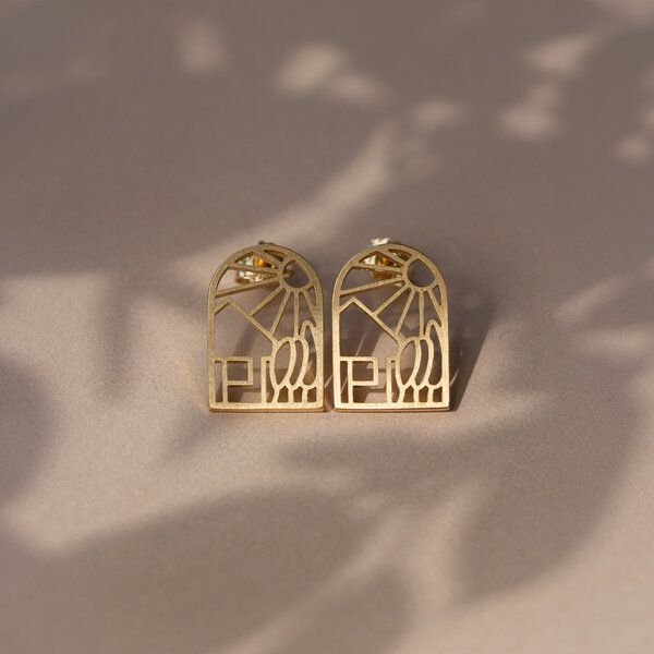 ChristinaPauls Slow jewellery Mini Ohrstecker Canela in Silber oder Gold