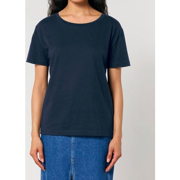 FAIRTICKEN BASICS Damen Basic Rundhals T-Shirt aus 100% Bio-Baumwolle