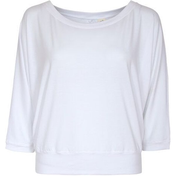 Jaya FRIDA - ¾ Shirt im lässigen loose Fit Style aus elastischem Tencel-Biobaumwoll-Mix