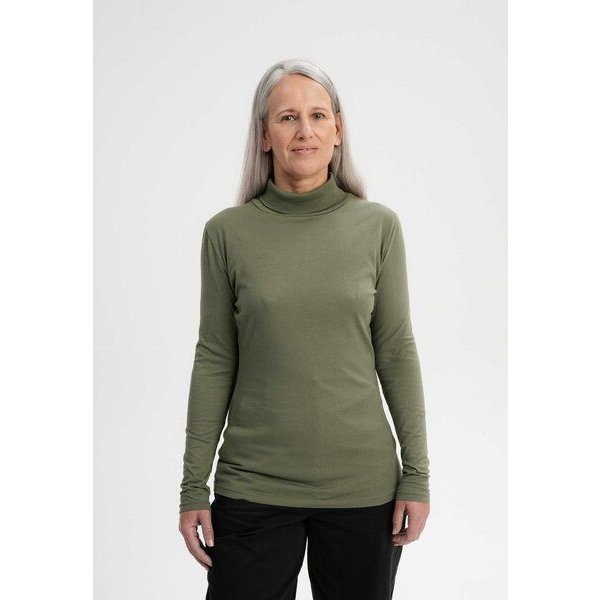 MELA Turtleneck Shirt Style ANCHAL aus 100% Bio-Baumwolle