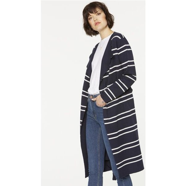 ARMEDANGELS SEVAAL STRIPES - Damen Longcardigan aus Bio-Baumwolle