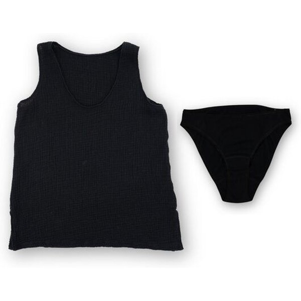 Hutch&Putch Musselin Basic Top "Mona" • mit Baumwoll-Slip