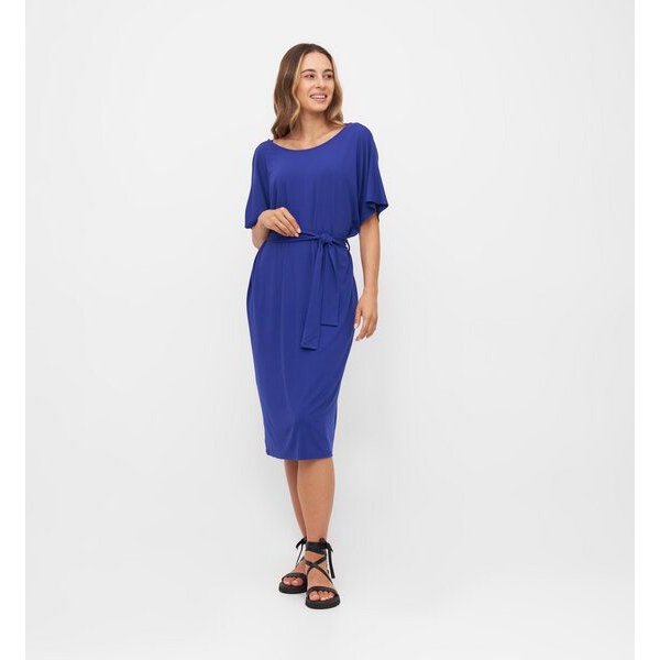 WiDDA berlin Jerseykleid ANNA kobalt aus ECOVERO® Jersey