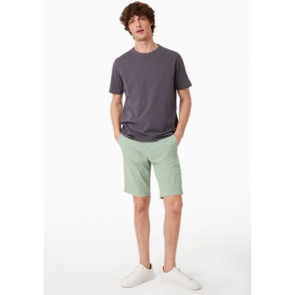 ORGANICATION Slim-Fit Chino-Shorts aus Bio-Baumwolle