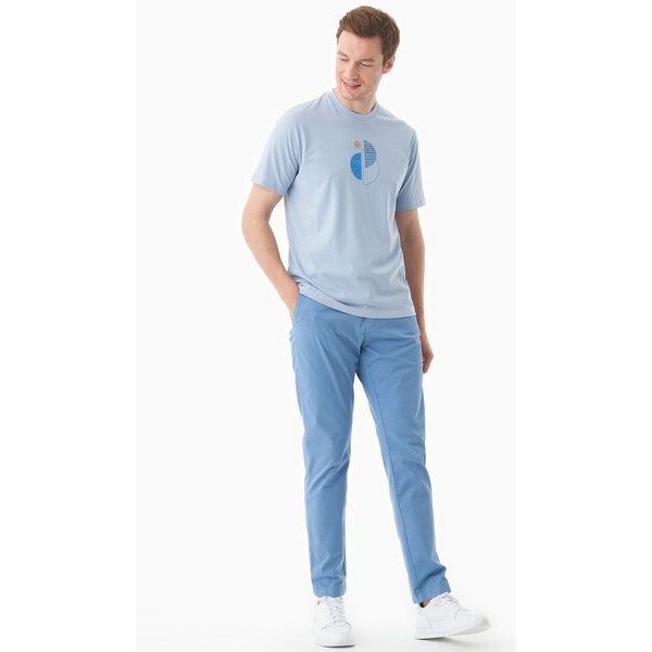 ORGANICATION Slim-Fit Hose aus Bio-Baumwolle