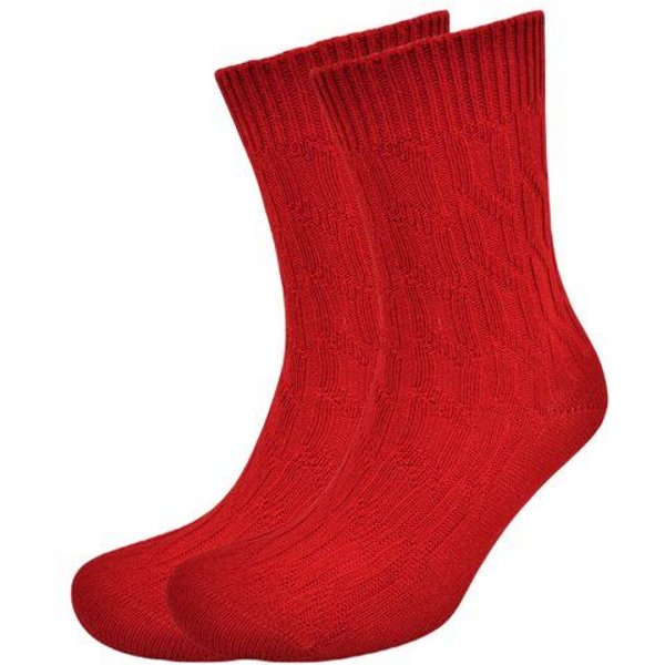 BLS Organic 2er Pack Jaquard Design GOTS zertifizierte Bio-wolle Kinder Socken