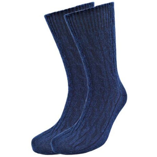 BLS Organic 2er Pack Jaquard Design GOTS zertifizierte Bio-wolle Kinder Socken
