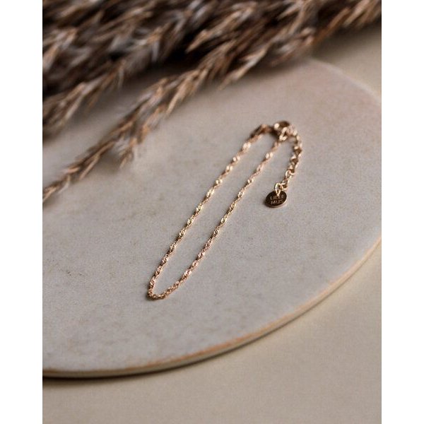 lille mus Armband 'Twist' 925 Silber / vergoldet