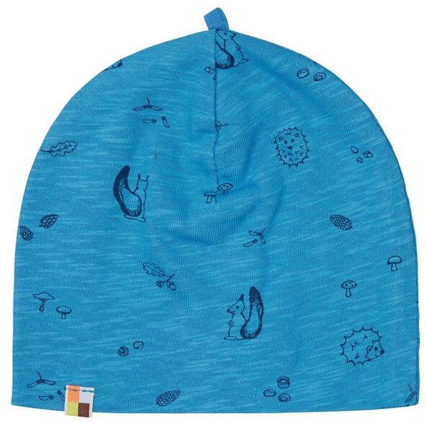 loud + proud Babys & Kinder Beanie aus Slub Jersey mit Druck, GOTS-zertifiziert