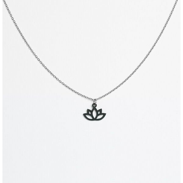 feinformart Kette mit Holzanhänger 'Lotus'