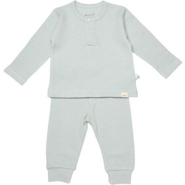 Biorganic Waffle Smile Baby Langarmshirt & Hose