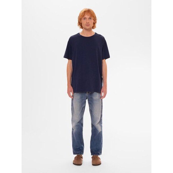 Nudie Jeans Herren T-Shirt aus Bio-Baumwolle "Roffe"