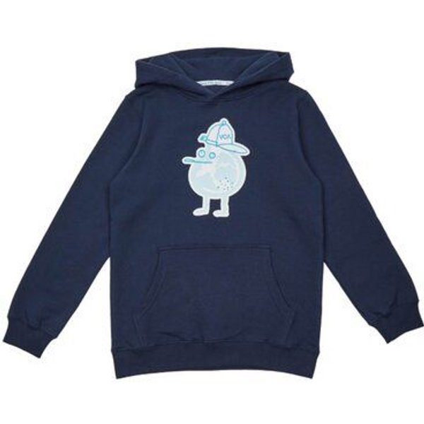 VIVA CON AGUA Kinder Hoodie ZITRONE Dunkelblau