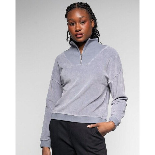 Alma & Lovis Sportiver Troyer aus softer Organic Cotton | Nicki Troyer