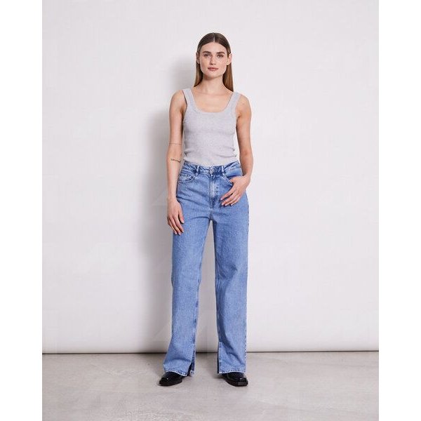 JAN N JUNE High Waist Jeans SELENE mit Schlitz