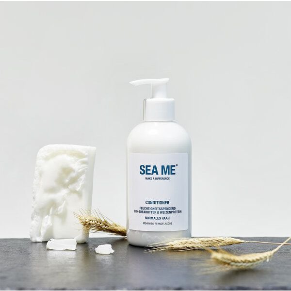 SEA ME Conditioner | Grapefruit & Rosmarin | mit Bio-Sheabutter & Weizenprotein | vegan | Mehrwegflasche 300 ml