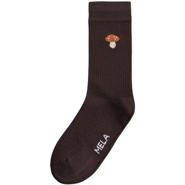 MELA Gerippte Socken Stickerei 1 Paar