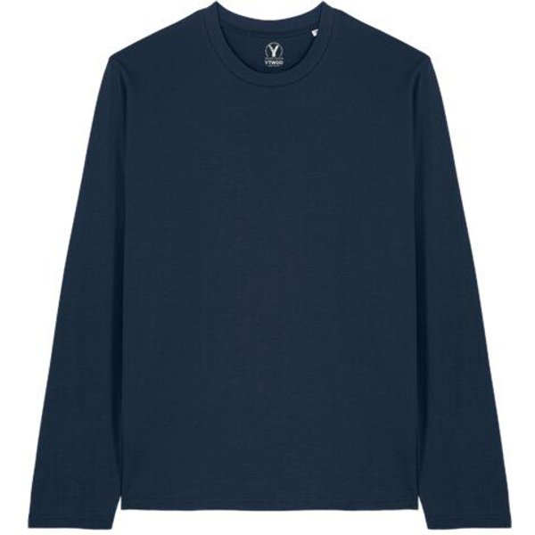 YTWOO Basic Unisex Langarmshirt aus 100% Biobaumwolle
