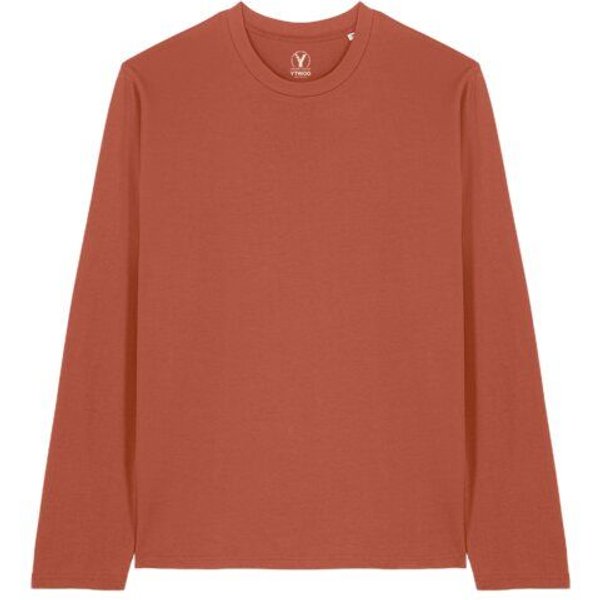YTWOO Basic Unisex Langarmshirt aus 100% Biobaumwolle