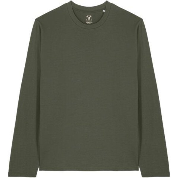 YTWOO Basic Unisex Langarmshirt aus 100% Biobaumwolle