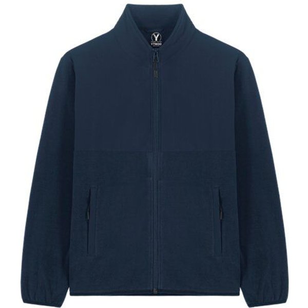 YTWOO Basic Unisex Fleece Jacke aus 100% recyceltem Polyester