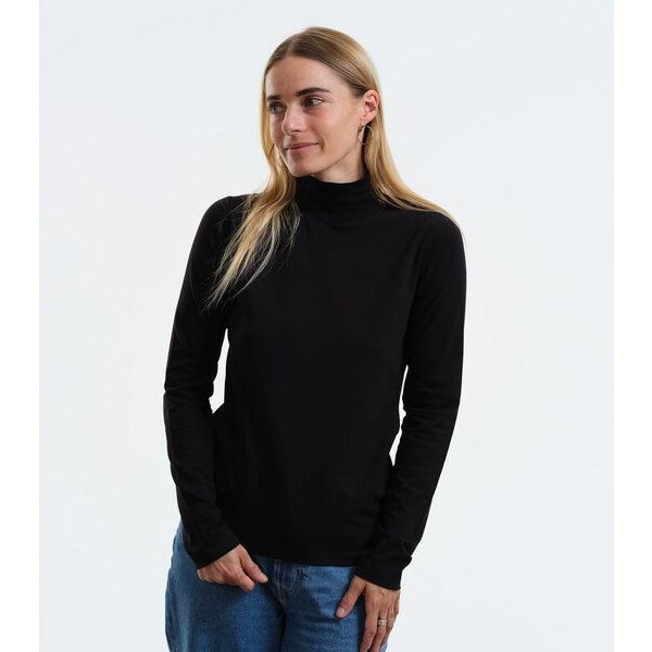 GARY MASH Langarmshirt Susan mit Stehkragen aus TENCEL Lyocell Mix