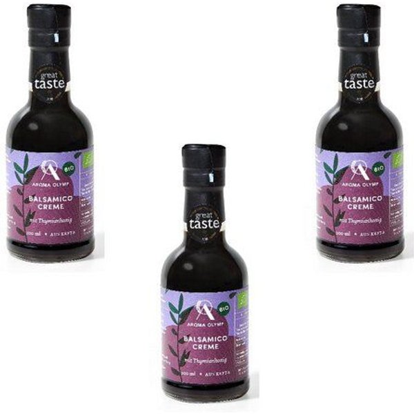 Aroma Olymp Bio Balsamico Creme mit Thymianhonig