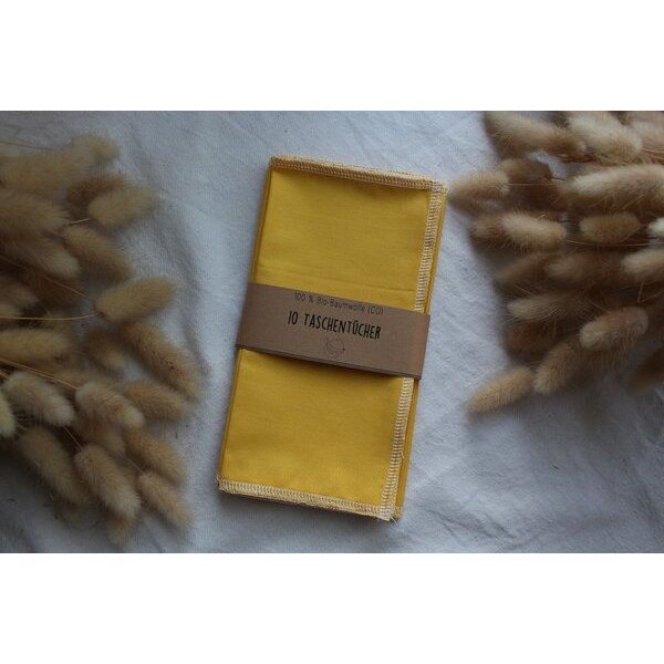 mango.bananen Taschentücher aus Biobaumwolle