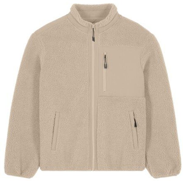 YTWOO Relaxed- Fit Sherpajacke Unisex aus 100% Recyceltem Polyester