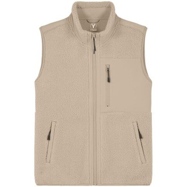 YTWOO Baisc Unisex Sherpaweste aus 100% Recyceltem Polyester