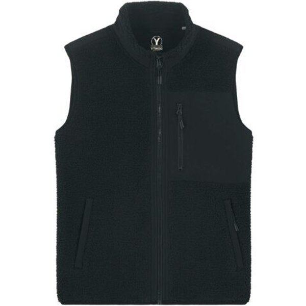 YTWOO Baisc Unisex Sherpaweste aus 100% Recyceltem Polyester