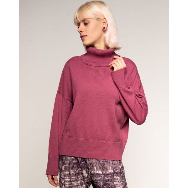 Alma & Lovis Feiner Rollkragen-Strickpullover aus Cotton-Wool-Mix | Cot-Wool Rollneck