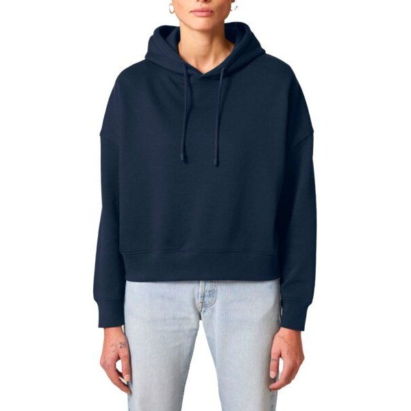 YTWOO Moderner Damen Oversized Drop-Shoulder Hoodie Nachhaltig aus 100% Biobaumwolle