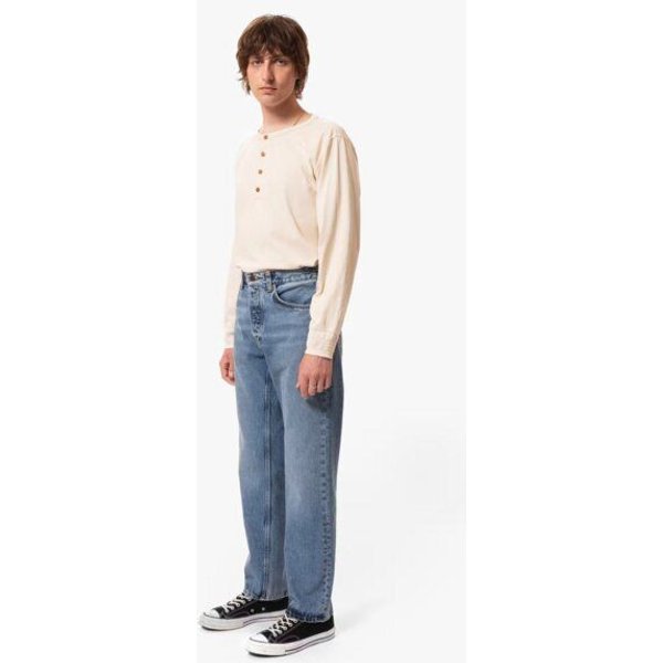 Nudie Jeans Regular Fit Herren Jeans - Rad Rufus - aus 100% biologisch angebauter Baumwolle