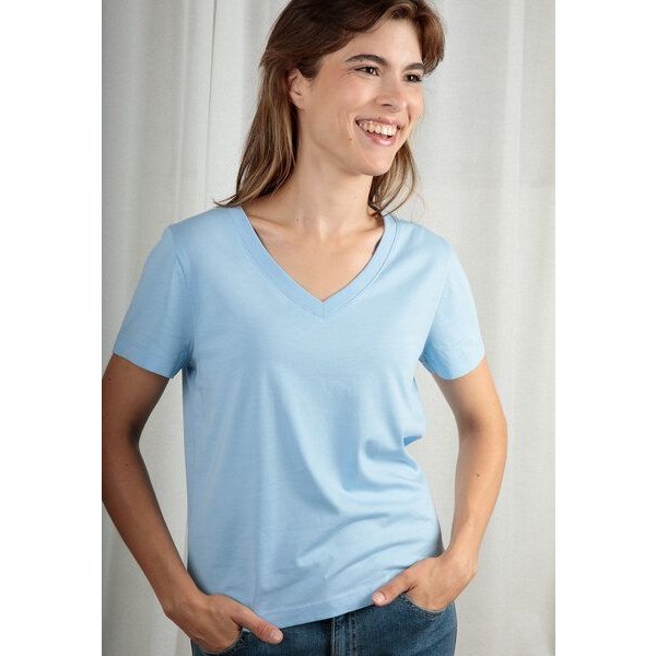 TORLAND Damen T-Shirt mit V- Ausschnitt ISLA
