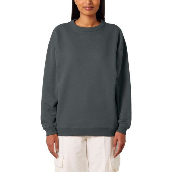 YTWOO Modernes Oversized Damen Crewneck Sweatshirt aus 100% Biobaumwolle