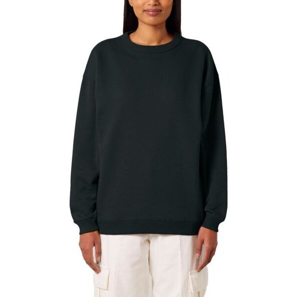 YTWOO Modernes Oversized Damen Crewneck Sweatshirt aus 100% Biobaumwolle