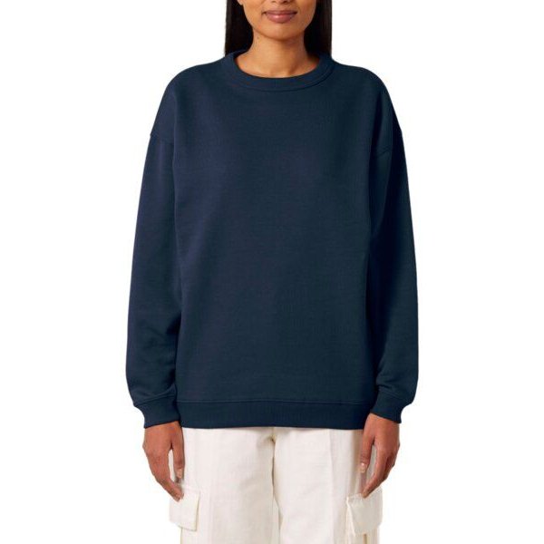 YTWOO Modernes Oversized Damen Crewneck Sweatshirt aus 100% Biobaumwolle