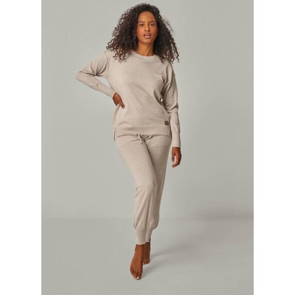YOU LOOK PERFECT Merino Loungewear Set "Strickpullover Bella & Strickhose Bella"