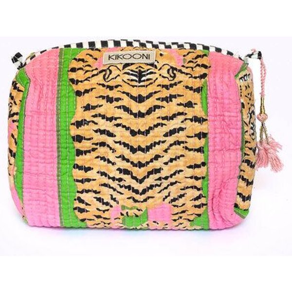 KIKOONI Handgefertigte kleine Kosmetiktasche "Small K "