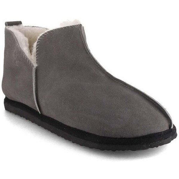 Lammbock® Lammfell Hausschuhe Stiefel Shearlock mit Outdoorsoohle