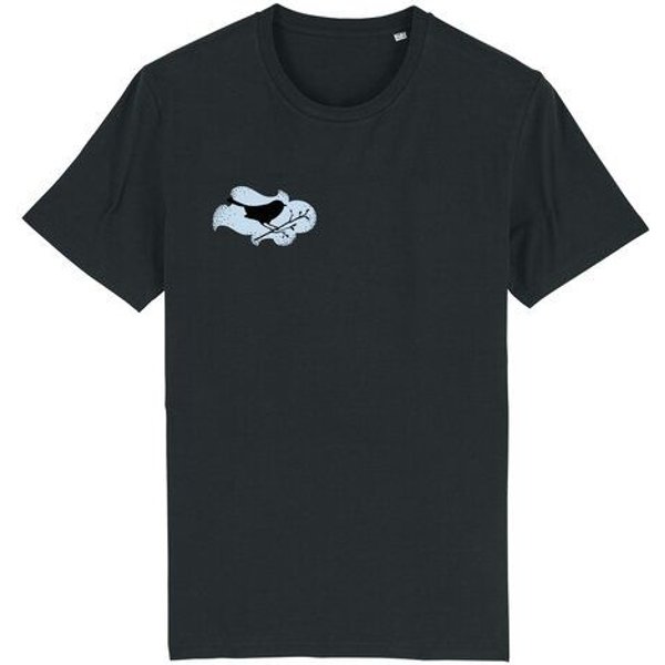 Spangeltangel T-Shirt bedruckt, "Vogel", nachhaltig, Biobaumwolle, Brustprint, unisex, bio, Tiere, Vogel,