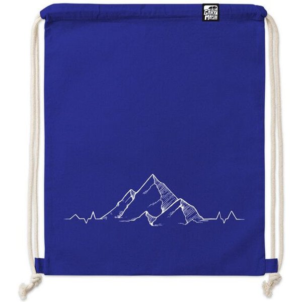 GARY MASH Gym Bag Mountainbeat aus extra robuster Biobaumwolle