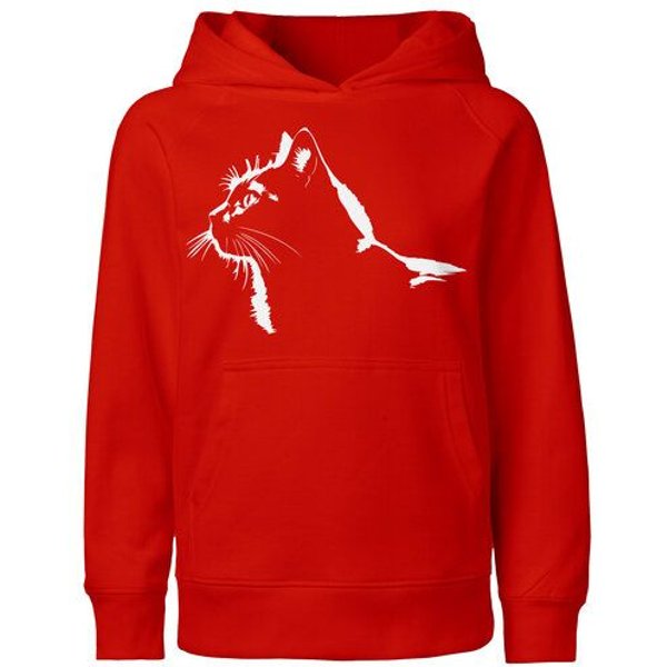 HANDGEDRUCKT "Stubentiger" Kinder Hoody Neutral