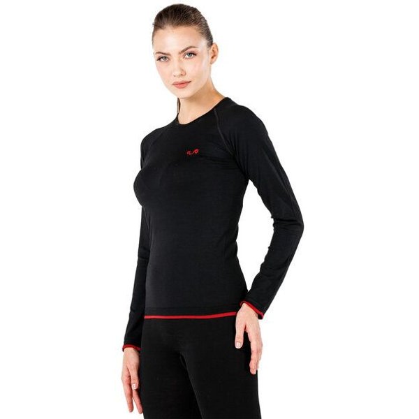 Woolona Langarmshirt - Life Damen - Slim Fit