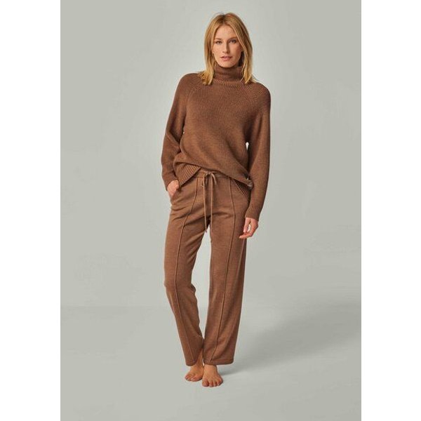 YOU LOOK PERFECT Merino Loungewear Set „Strickpullover Eve & Strickhose Elisa"