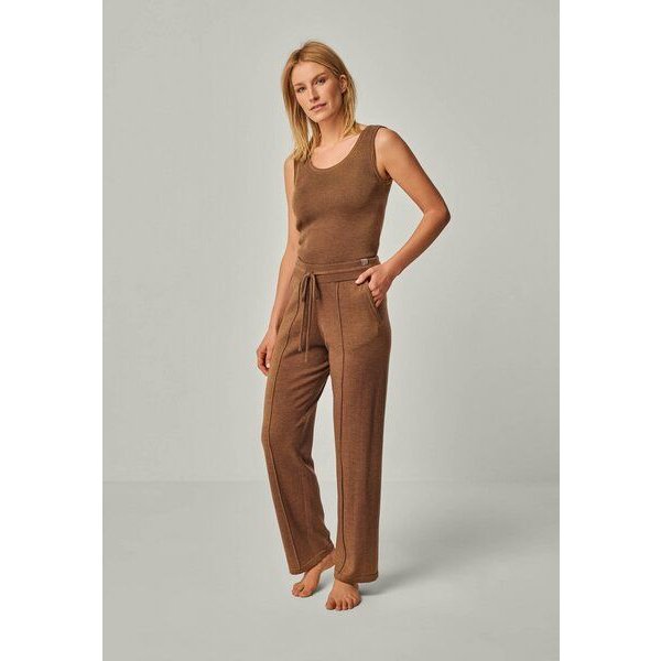 YOU LOOK PERFECT Merino Loungewear Set „Stricktop Blossom & Strickhose Elisa"