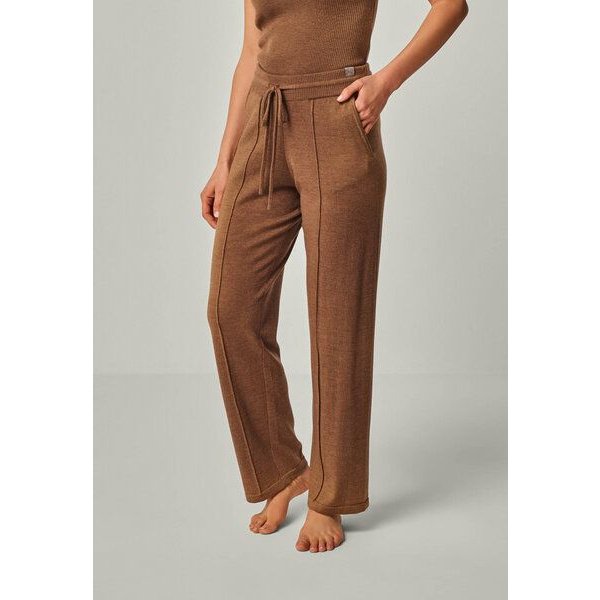 YOU LOOK PERFECT 100% Merino Strickhose mit Biese "Elisa"
