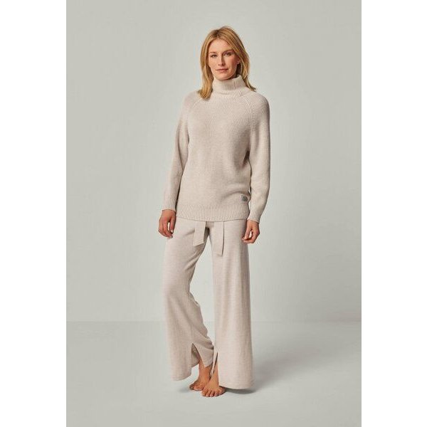 YOU LOOK PERFECT Merino Loungewear Set „Strickpullover Eve & Strickhose Bailey"